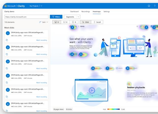 Microsoft clarity